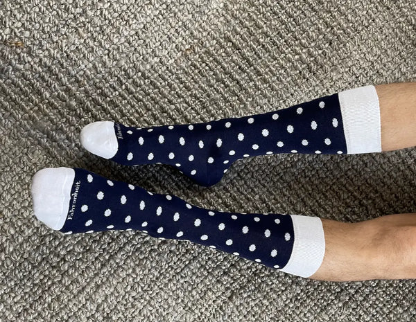 Elevate Your Outfit with Polka Dot Socks