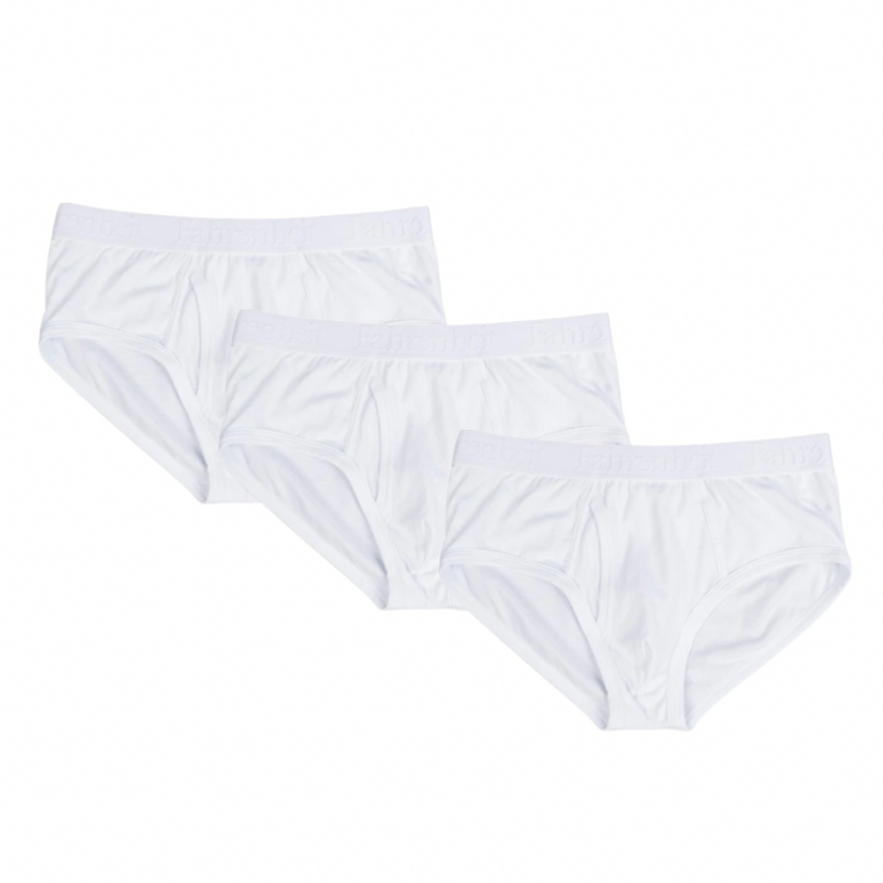 Wayne Solid White Brief Bundle- Buy 2 Get 1 Free