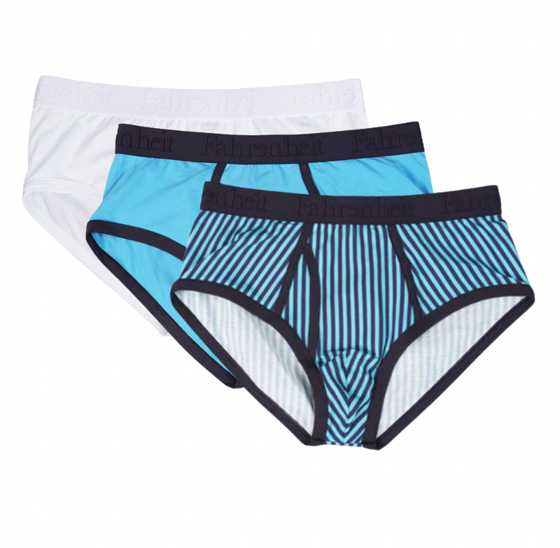 Wayne Blue Brief Bundle - Buy 2 and Get 1 Free