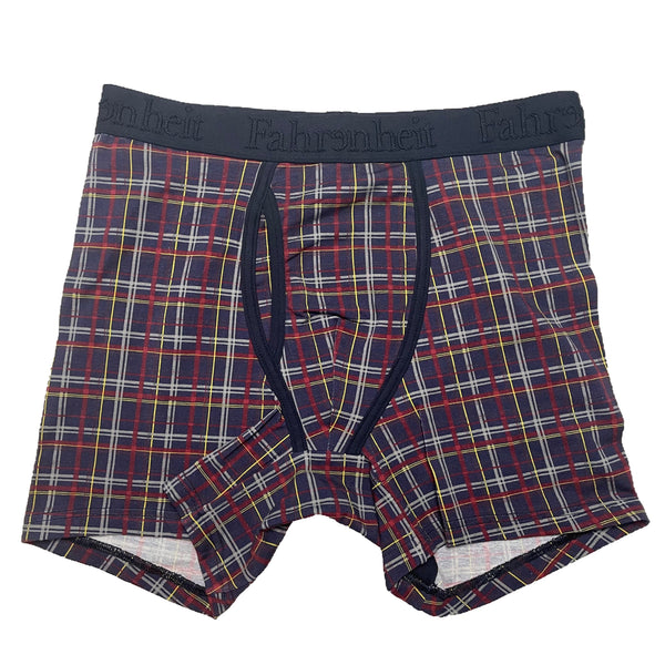 Newman Boxer Brief/ Blue Plaid