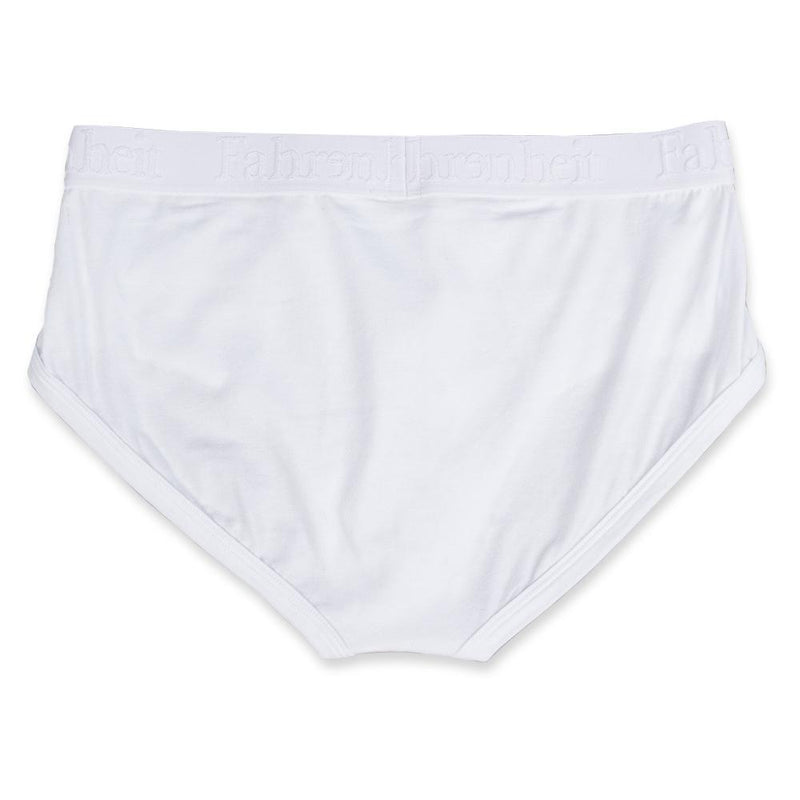 Wayne Brief back in Solid White by Fahrenheit