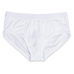 Wayne Brief front in Solid White by Fahrenheit