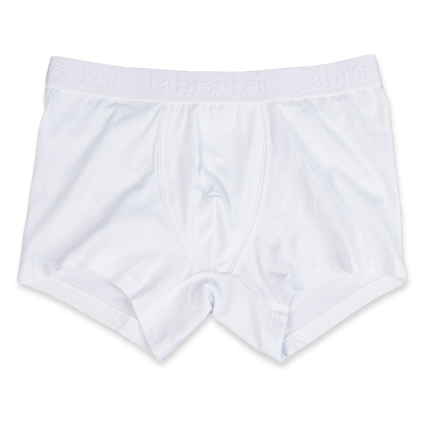 Grant Trunk front in Solid White by Fahrenheit