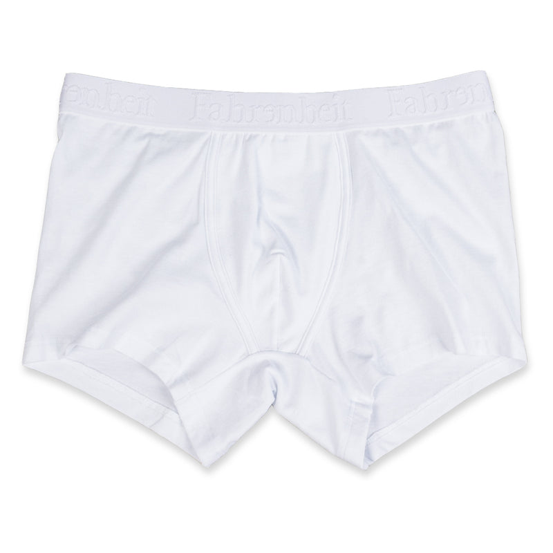 Grant Trunk front in Solid White by Fahrenheit