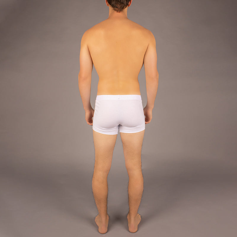 Grant Trunk model in Solid White by Fahrenheit