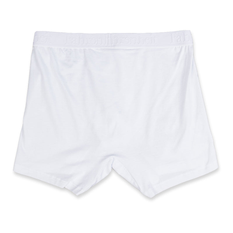 Newman Boxer Brief back in Solid White Grey by Fahrenheit