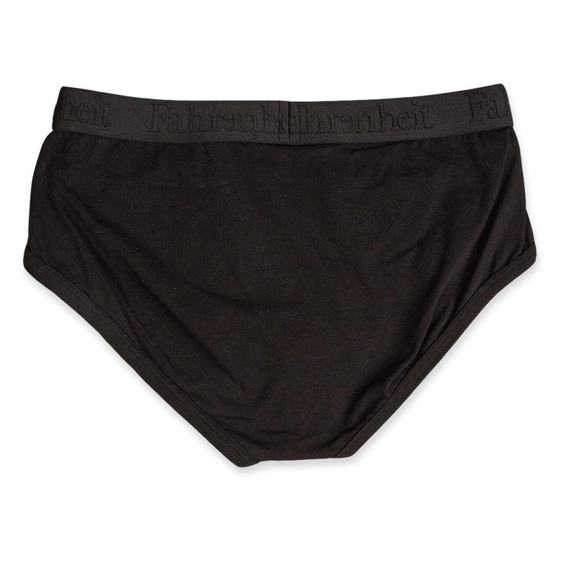 Wayne Brief Solid Black - Men's Underwear