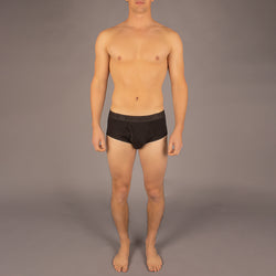 Wayne Brief model in Solid Black by Fahrenheit