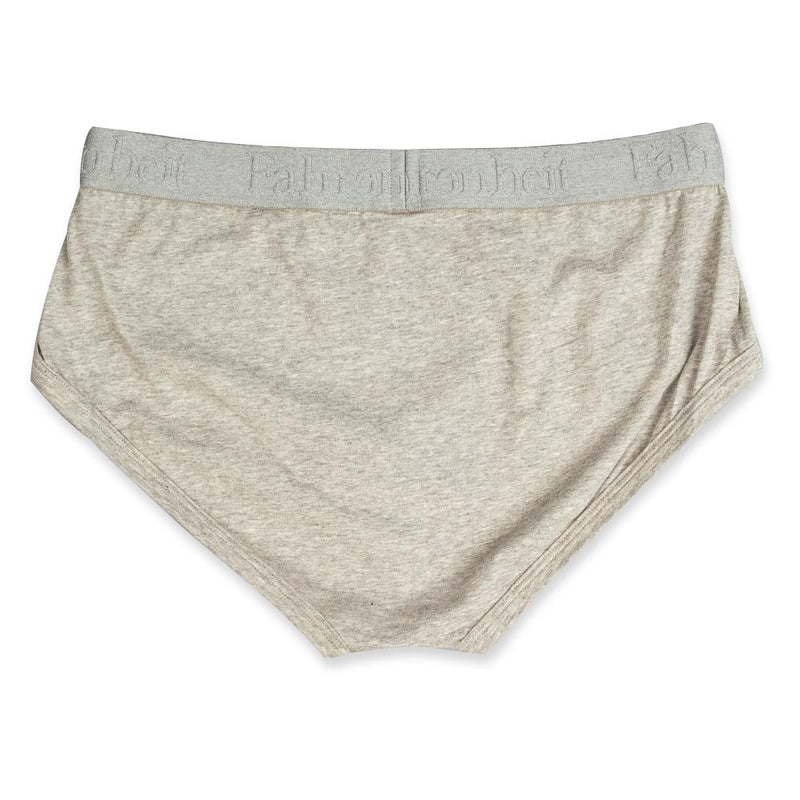 Wayne Brief Solid Heather Grey - Men's Underwear