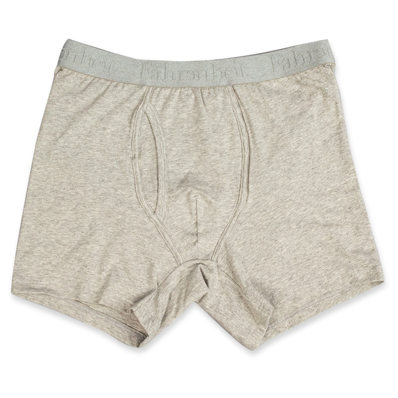 Newman Boxer Brief Solid Heather Grey - Men's Underwear