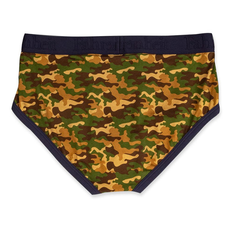 Wayne Brief back in Camouflage Green by Fahrenheit