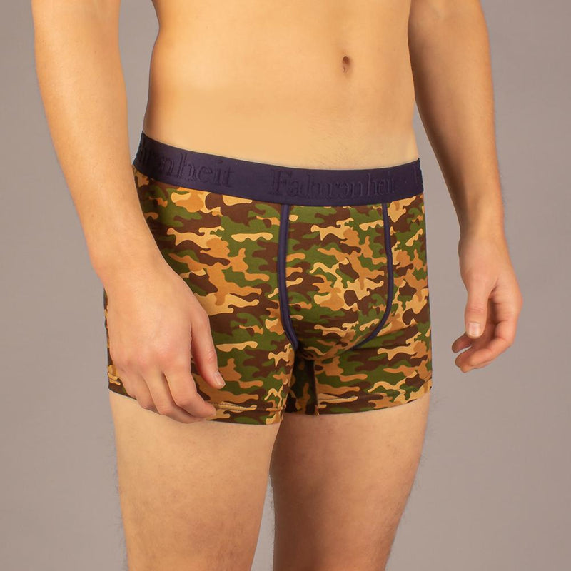 Grant Trunk model in Green Camouflage by Fahrenheit