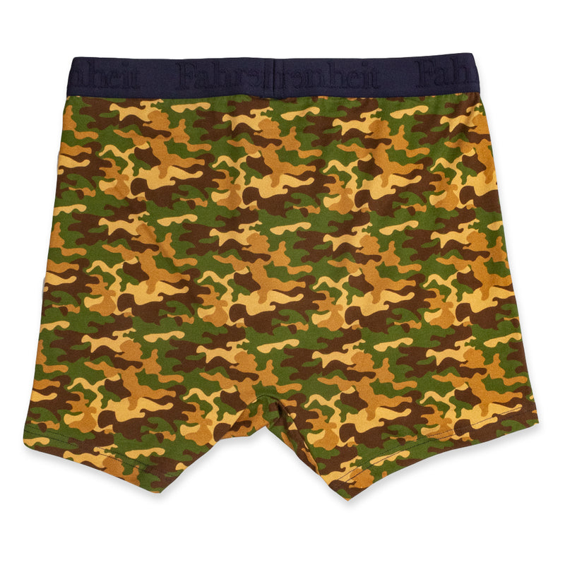 Newman Boxer Brief back in Camouflage Green by Fahrenheit