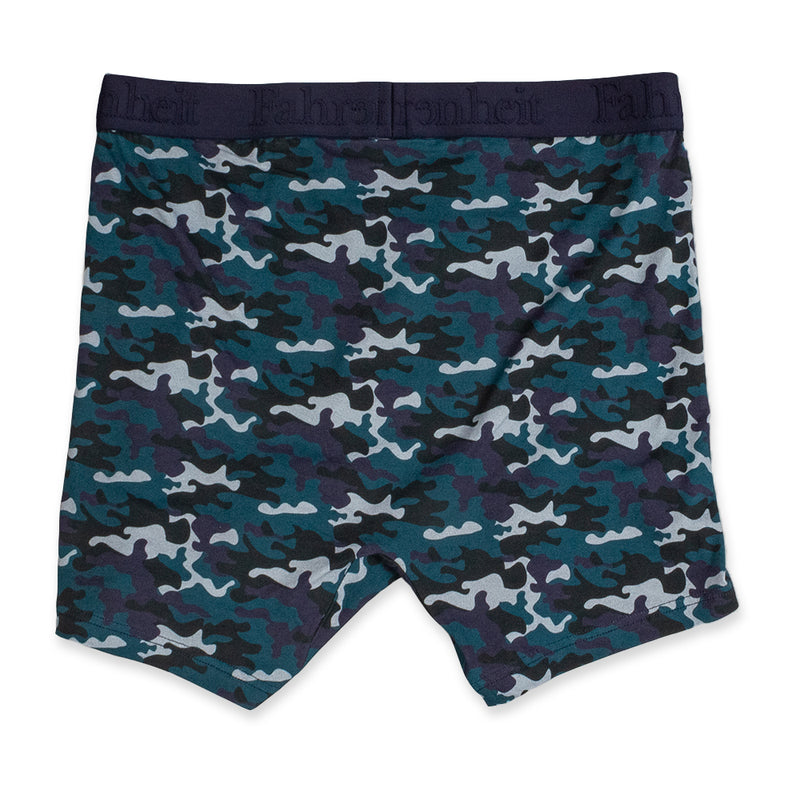 Newman Boxer Brief back in Blue Camouflage by Fahrenheit