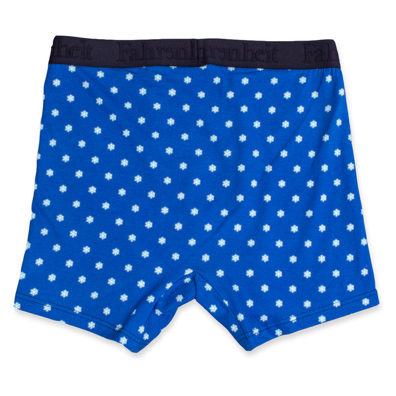 Newman Boxer Brief back in Snowflake Blue/White by Fahrenheit