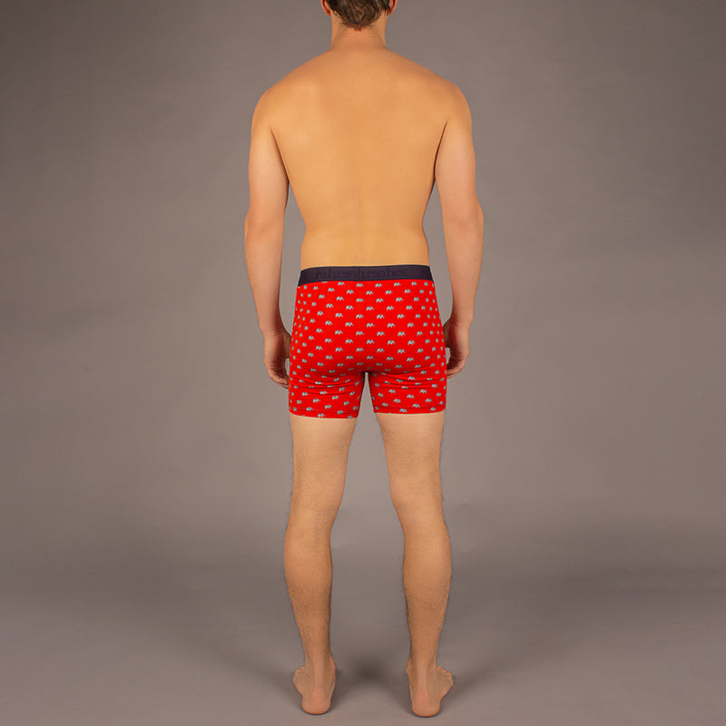 Newman Boxer Brief model in Election Elephant by Fahrenheit