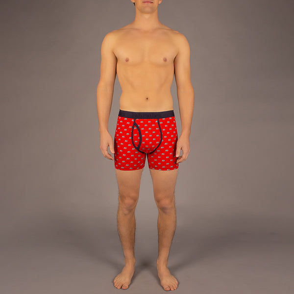 Newman Boxer Brief model in Election Elephant by Fahrenheit