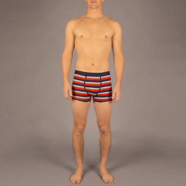 Grant Trunk model in Stripe Red/Navy by Fahrenheit