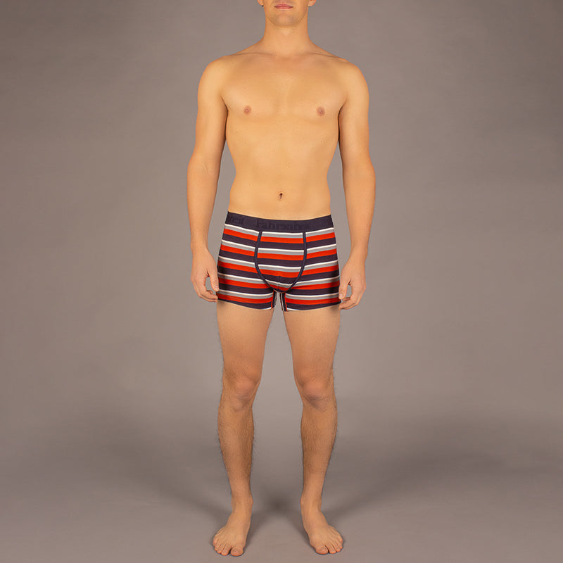 Grant Trunk model in Stripe Red/Navy by Fahrenheit