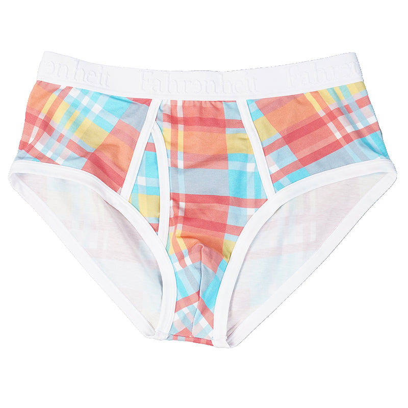 Wayne Brief Summer Plaid - Men's Underwear