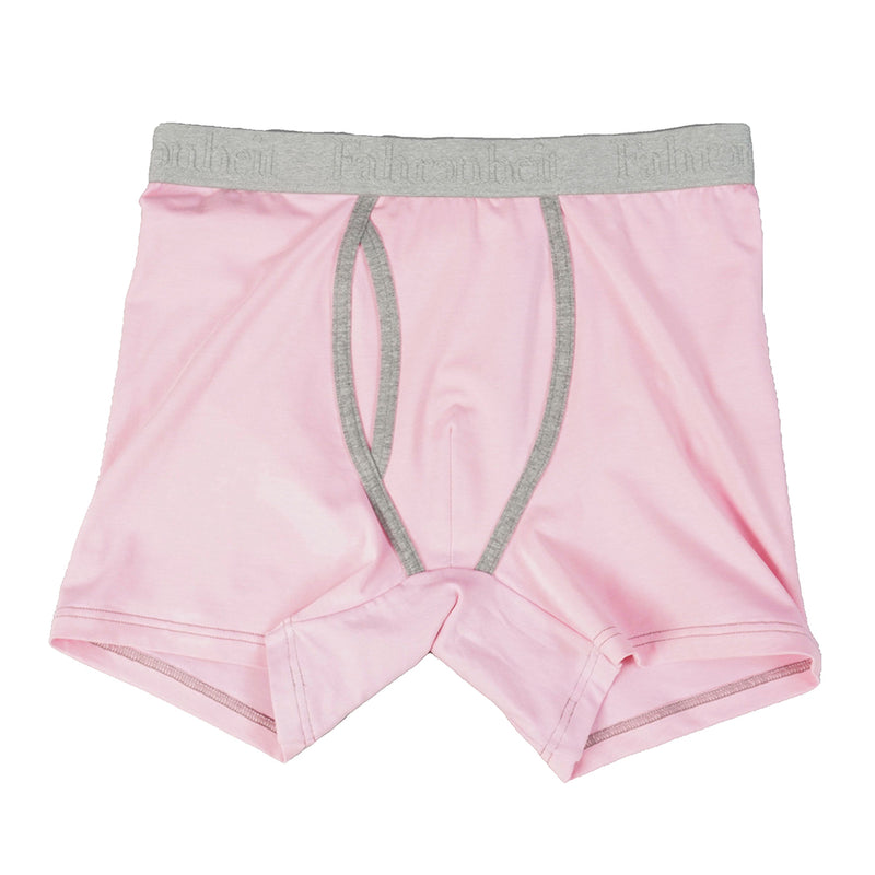 Newman Boxer Brief Solid Pink - Men's Underwear