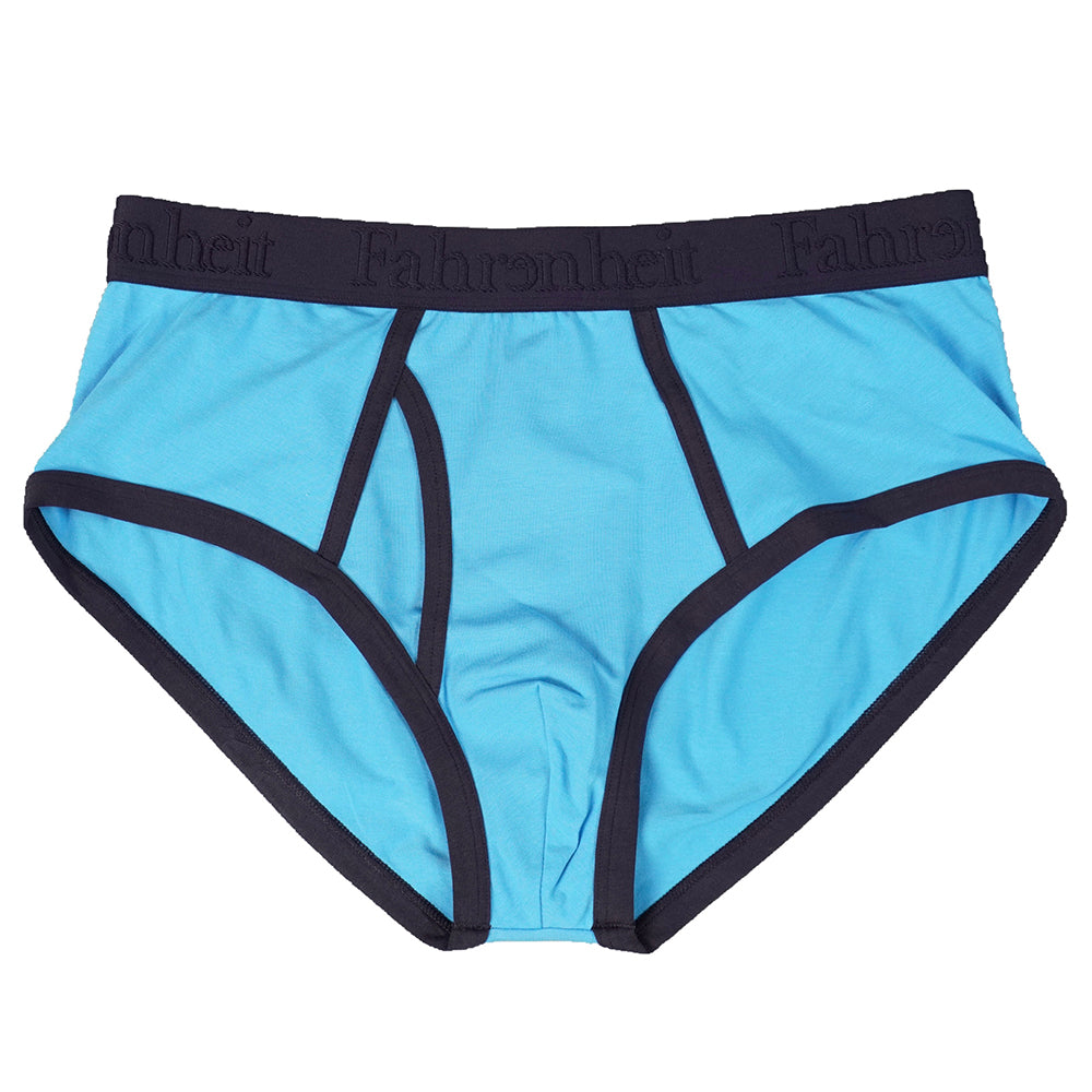 Wayne Brief Solid Blue - Men's Underwear