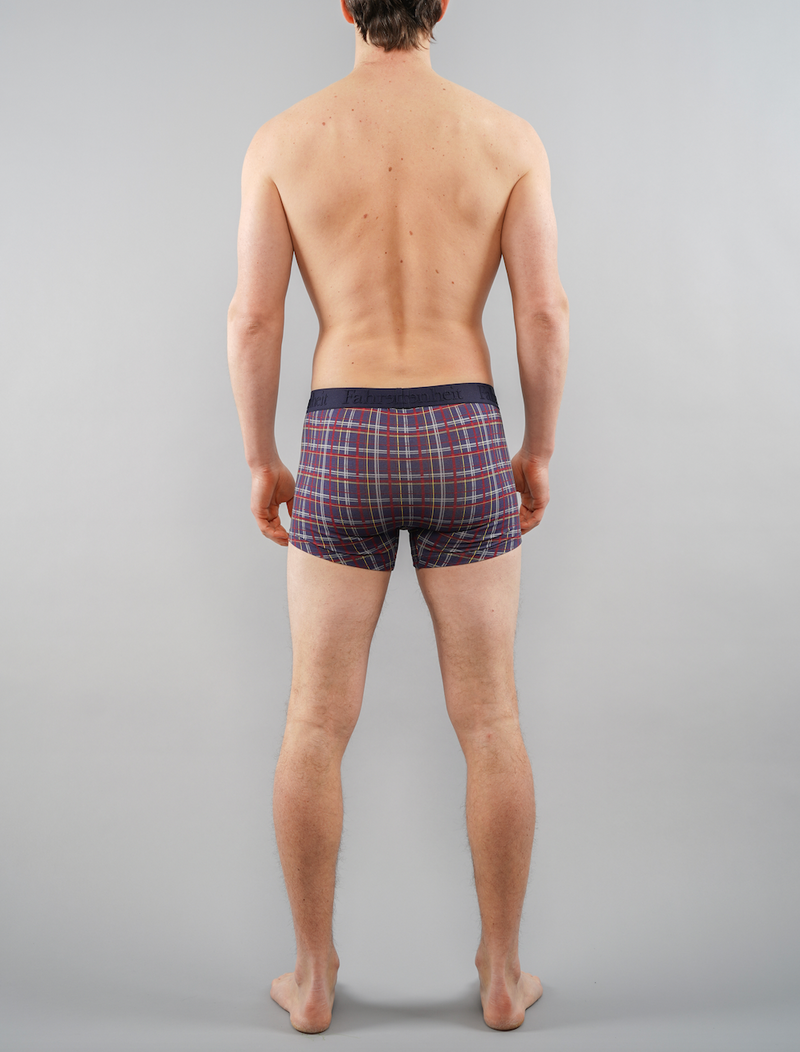 Grant Trunk/ Blue Plaid