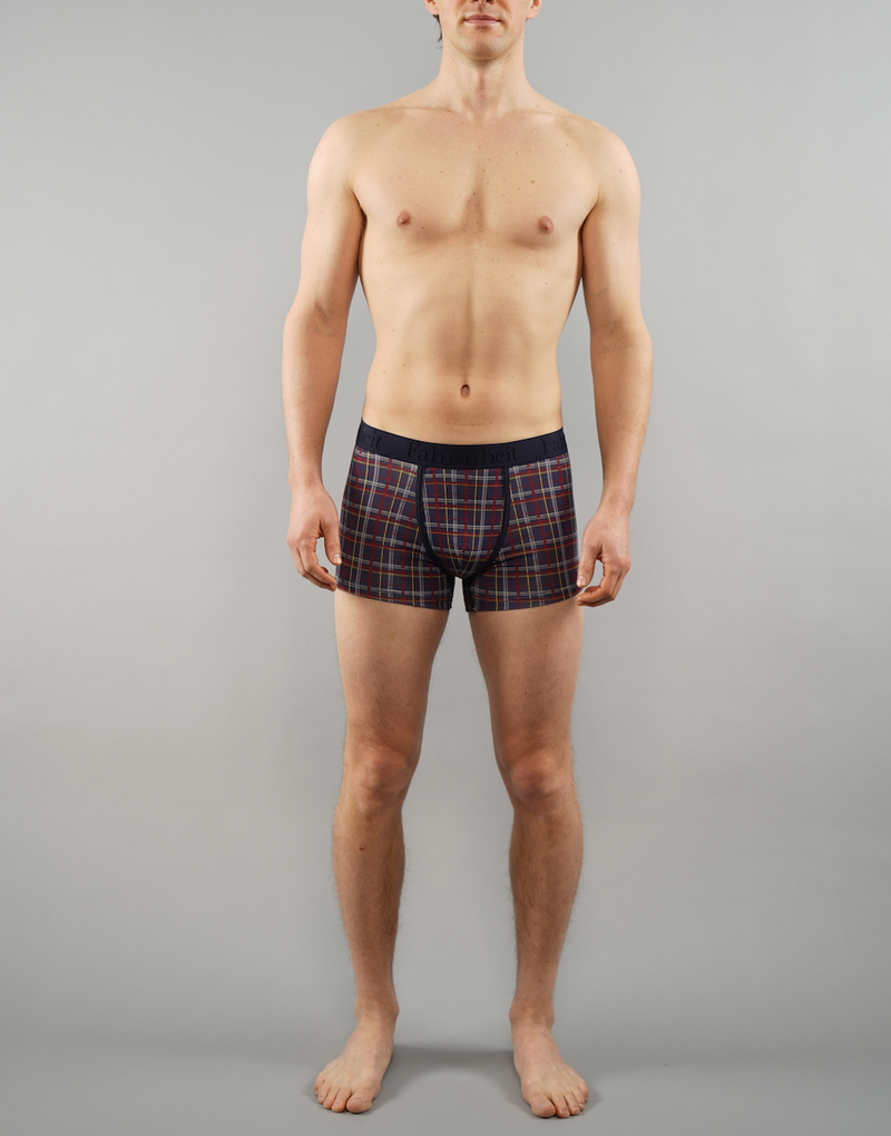 Grant Trunk/ Blue Plaid