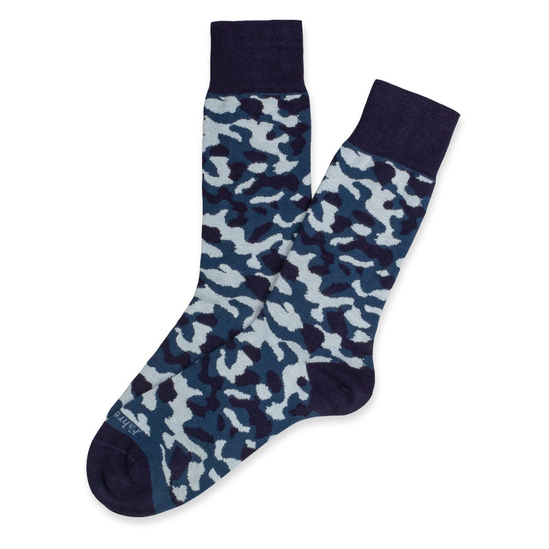 Men's Sock Blue Camouflage | Fahrenheit Men's Sock Blue Camouflage | Fahrenheit